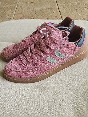 COOLWAY Goal Suede Sneakers Pinkish-Purple Men's 9, EU43